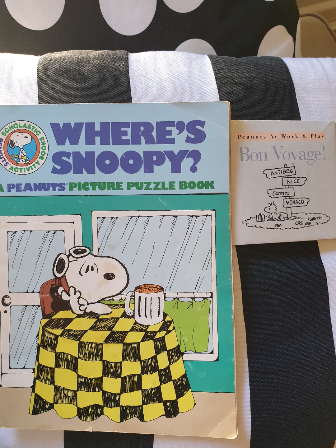Vintage Where's Snoopy? A Peanuts Picture Puzzle Book. Scholastic. 1981 ...
