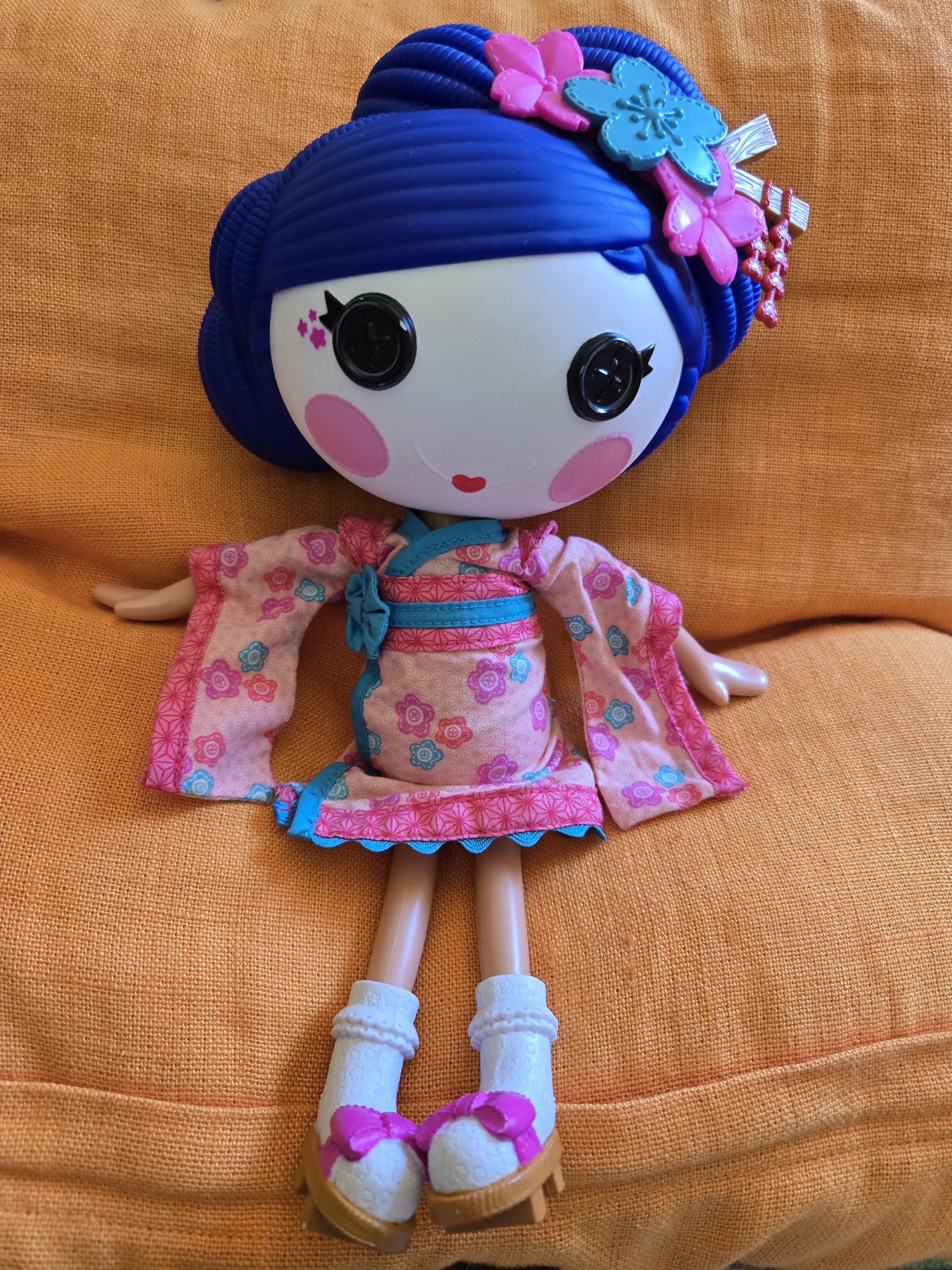 Super Cute Very Rare Lalaloopsy YUKI Kimono 12 Full Size Doll Geisha MGA Retired Lalaloopsy Kimono Doll Etsy