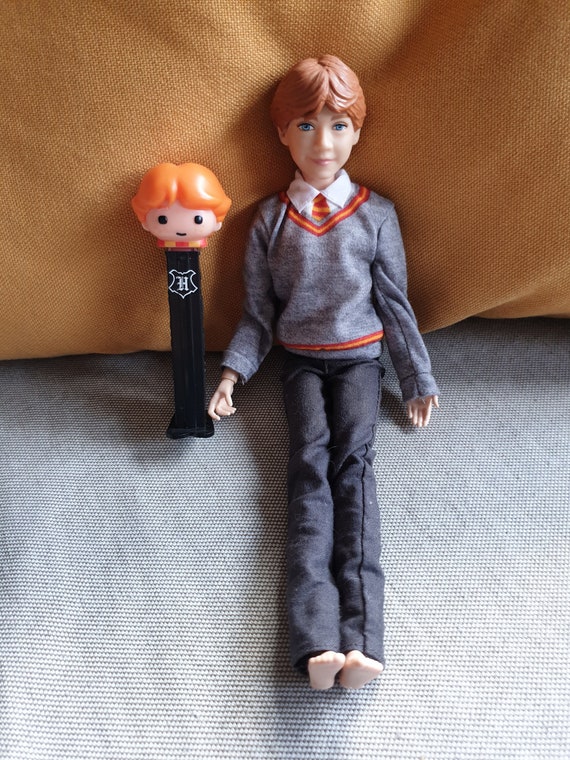 Ron Weasley Doll Mattel in Uniform Harry Potter Ron Weasley Etsy