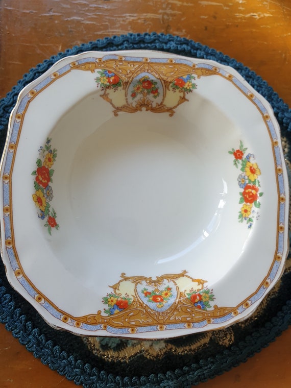 Exquisite Antique Art deco dish Alfred Meakin bowl