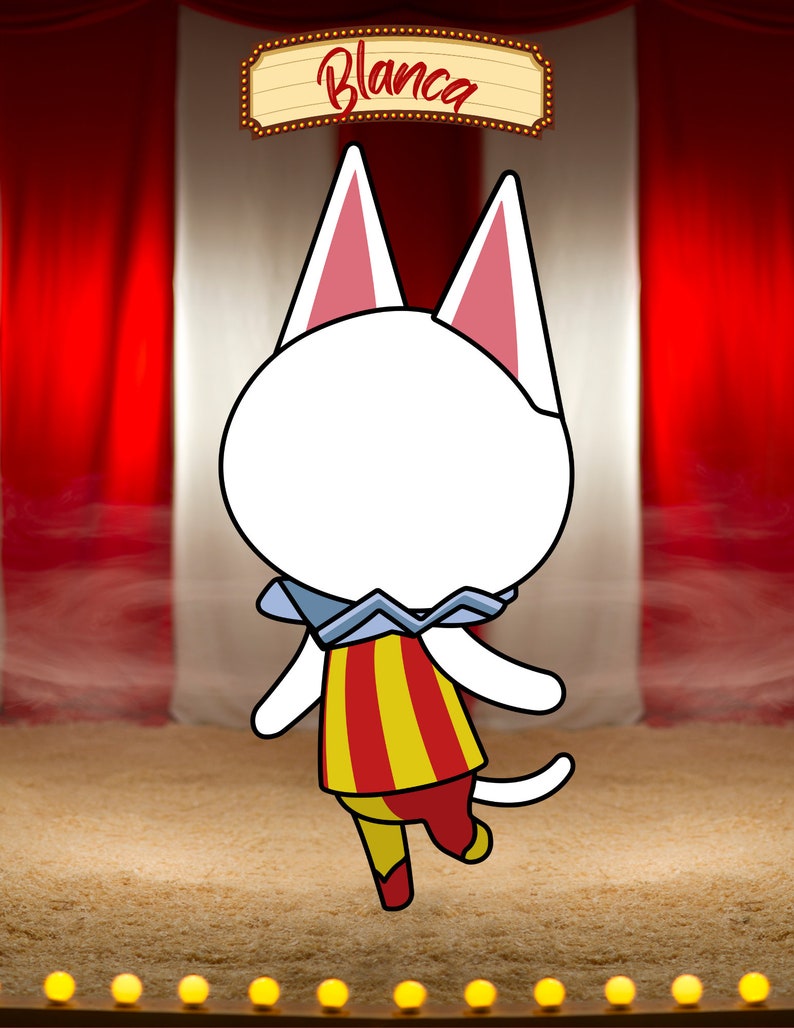 ACNH Blanca Wall Art Framed Photo Digital Download Etsy