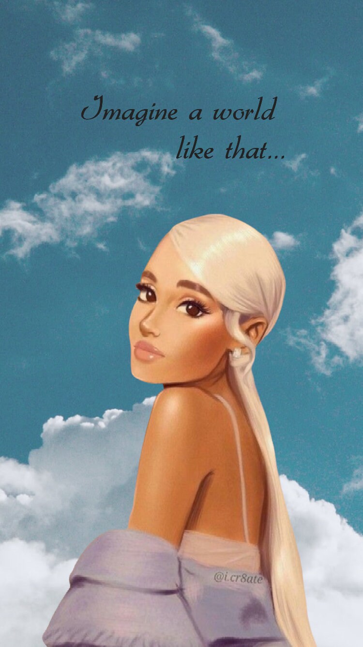 Set of 3 Ariana Grande Wallpaper Digital Download 