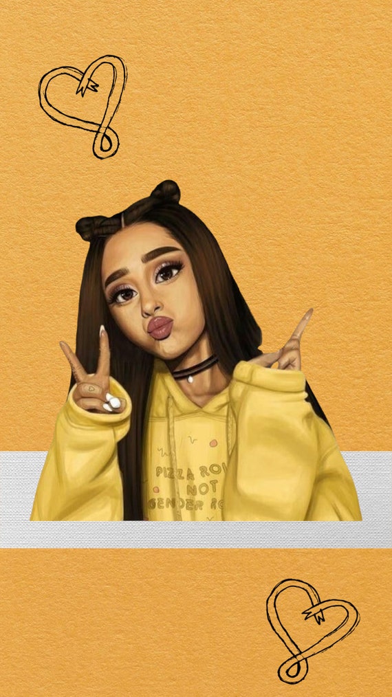 Ariana Grande Wallpaper 5 Pack Digital Download Etsy Finland