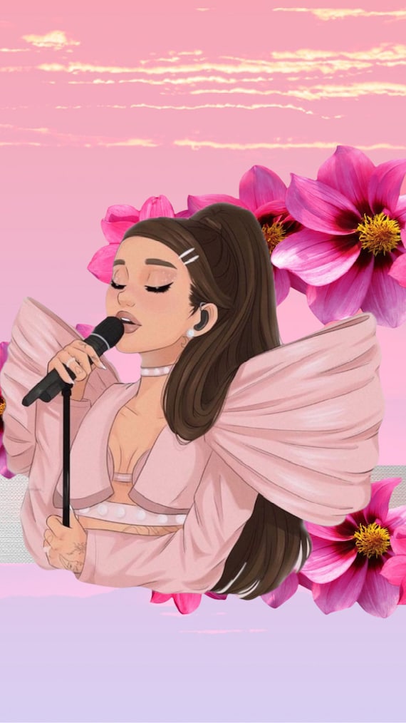 5 Pack Ariana Grande Wallpaper Digital Download Etsy