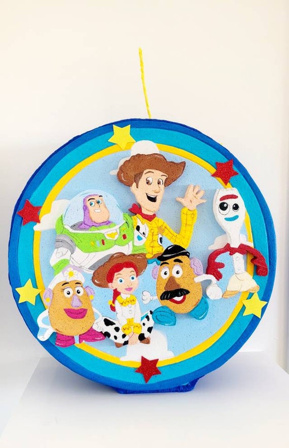 Toy Story Pinata Tot Story Piñata Custom Piñata Toy Story Etsy