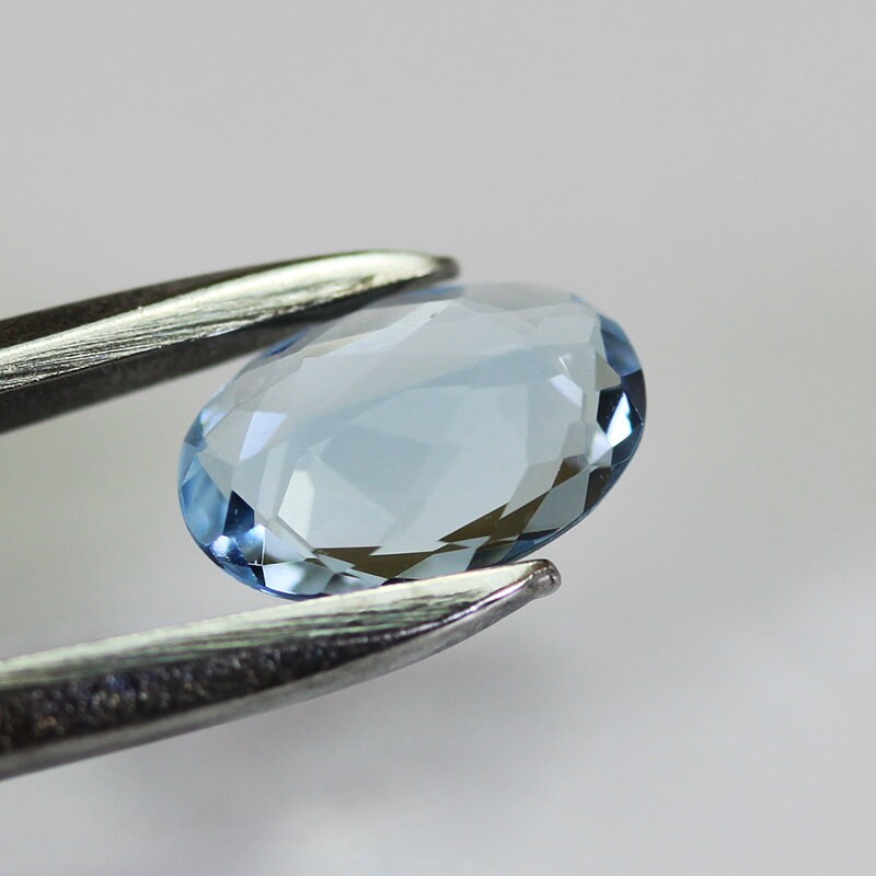 Natural Brazilian Aquamarine Cut 0.58ct Gem Piece Etsy
