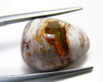 13.09CT Natural Mexican Matrix Opal Cabochon