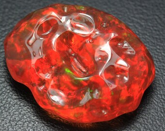 20.95Ct Outstanding Natural Play Of Color Fire Opal Gem Quality A++++