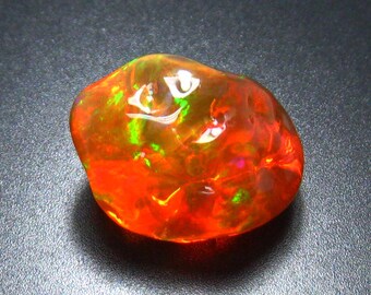 Excellent Natural 15.76Ct Multi Color Mexican Fire Opal Tumble Top Quality Gem