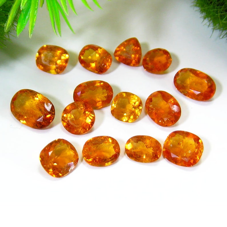 Sparkling Oranges Color Natural Afghanistan Clinohumite Cut 10.82 Ct