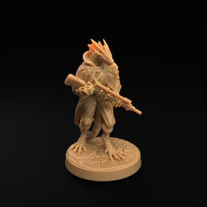 Dragonborn Ranger C with Rifle