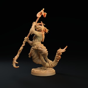 Dragonborn Fighter with Polearm