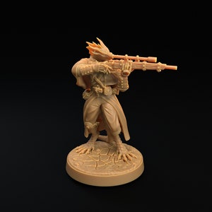 Dragonborn Ranger B Aiming Rifle