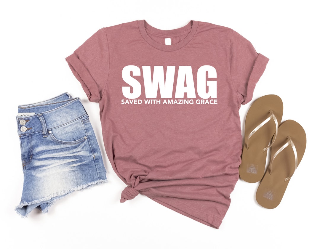 SWAG Shirt, Amazing Grace Shirt, Christian Shirt, Faith Shirt, Religion