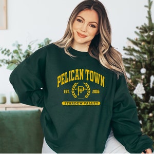 Unisex Stardew Valley Sweatshirt, College Style Stardew Valley, Stardew Valley Gift, Stardew, Trendy Sweatshirt, Oversize Sweatshirt