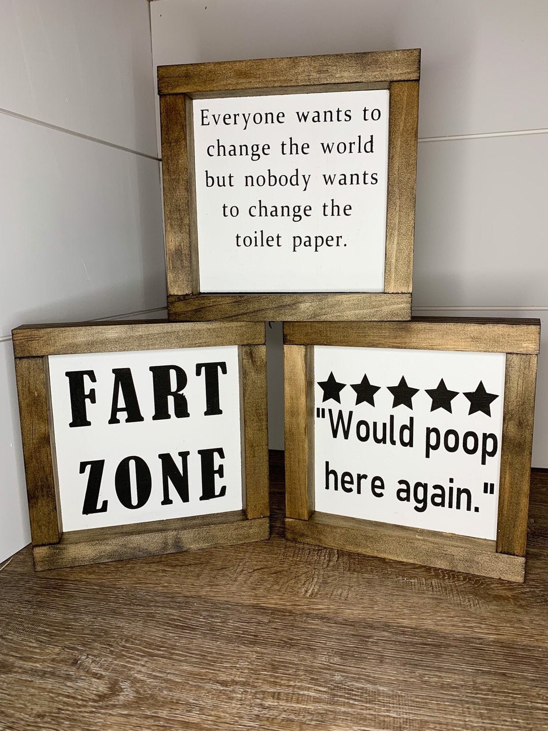 Small Funny Bathroom Sign Kids Bathroom Decor Half Bath - Etsy
