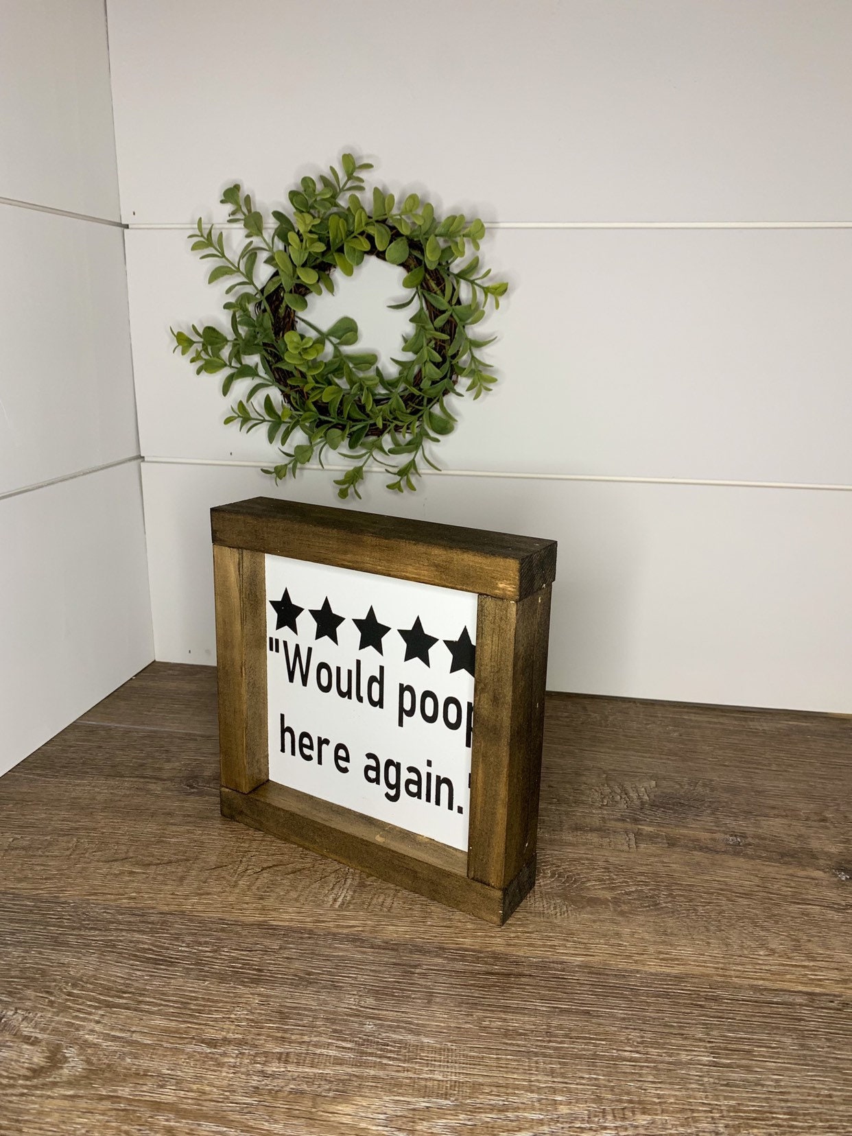 Small Funny Bathroom Sign Kids Bathroom Decor Half Bath - Etsy