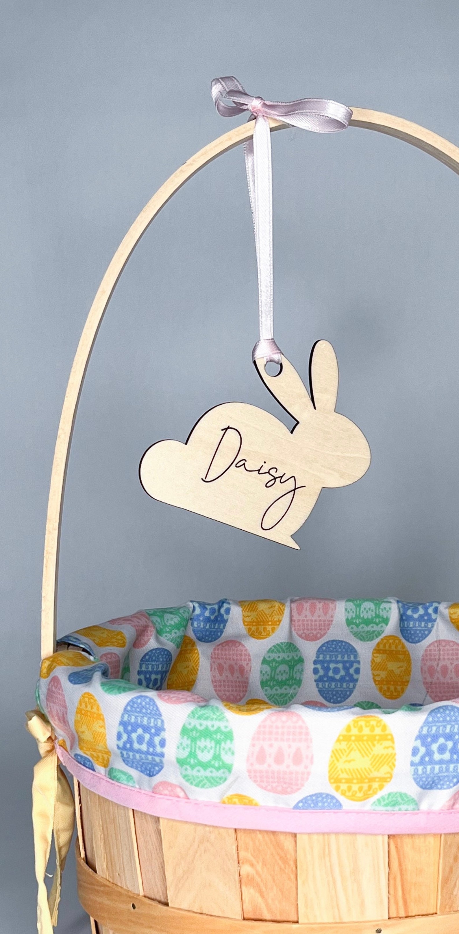 Easter Basket Name Tags Easter Basket Tags Easter Decor Etsy Canada