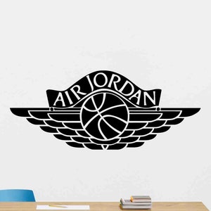 Uncle Jumpman Basketball Wall Decal Middle-aged Fat Michael Jordan Sticker  Decor