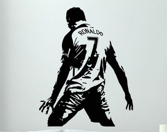 Cult Ronaldo 7 painting with frame included your favorite footballer! also customized