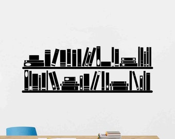 Books Wall Decal Classroom Vinyl Sticker Reading Decor Library Sign Book Poster College School Wall Art Teacher Gift Education Decor 152v