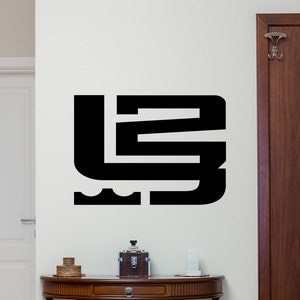 Lebron Wall Decal Vinyl Sticker Lebron King Sign 23 Gym Wall Decor Basketball Poster James Logo Home Wall Art Sport Fan Gift 1448