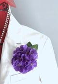 African Violet Pin//African Violet Corsage// DST African Violet Flower Pin//Purple Flower Corsage//Purple Cluster Pin//Delta Sigma Theta Pin