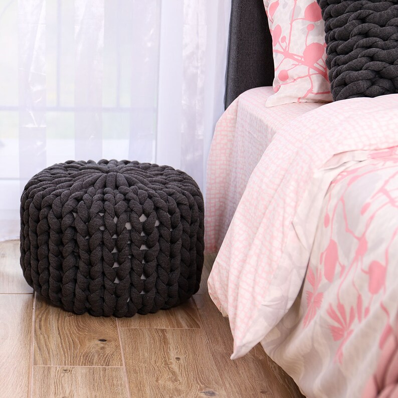 Coffee table HAND OTTOMAN Pouf Nursery decor POUFFE Etsy