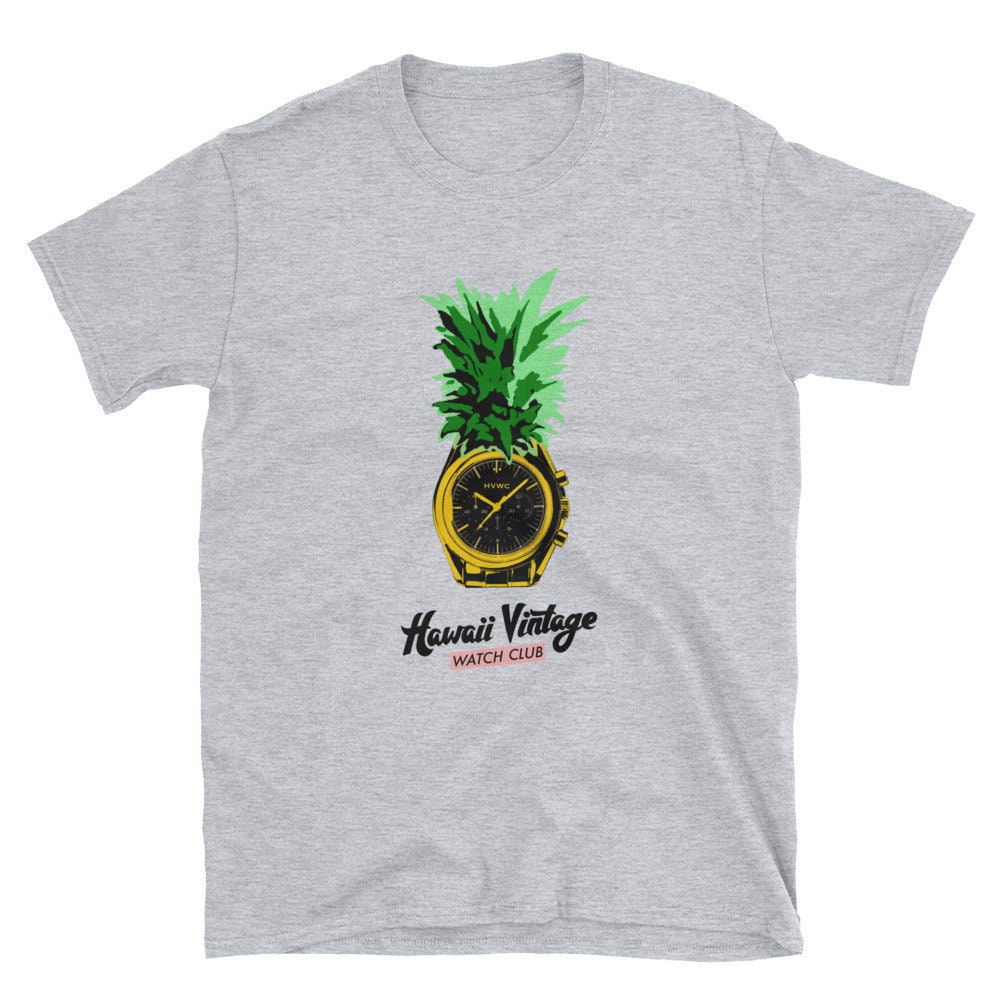 Watch Collector Tshirt chronopineapple Gifts for Him Watch Tees Dad