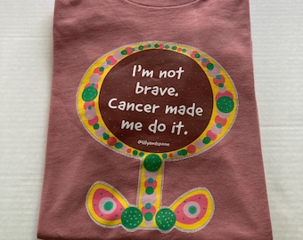 Cancer Awareness T-Shirt, Lilly and Spoon Art, Soft Cotton Tee