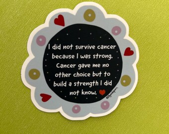 Cancer Survivor Sticker