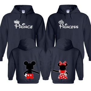King queen and prince hoodies cheap