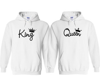 king and queen hoodies fyndiq