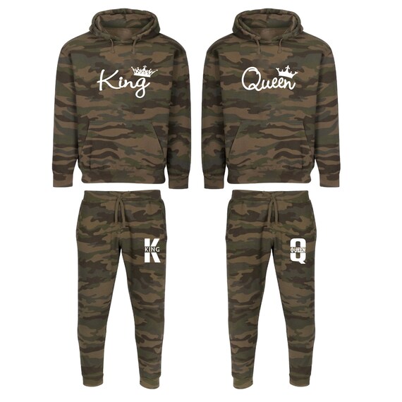 King and Queen Matching Couples Tracksuit, each Sold SEPARATELY, His and  Hers Tracksuits, King Queen Couple Matching Sweatsuits, Queen 