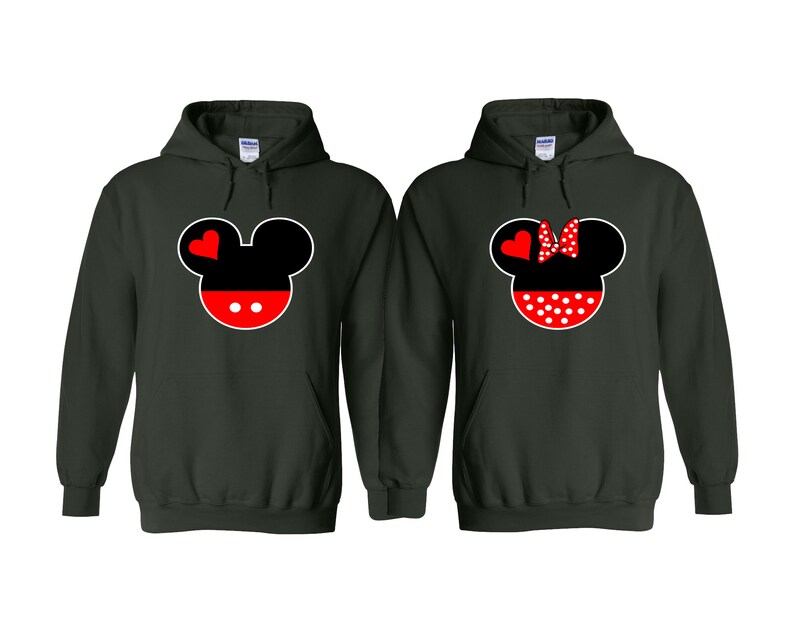 couple disney hoodies