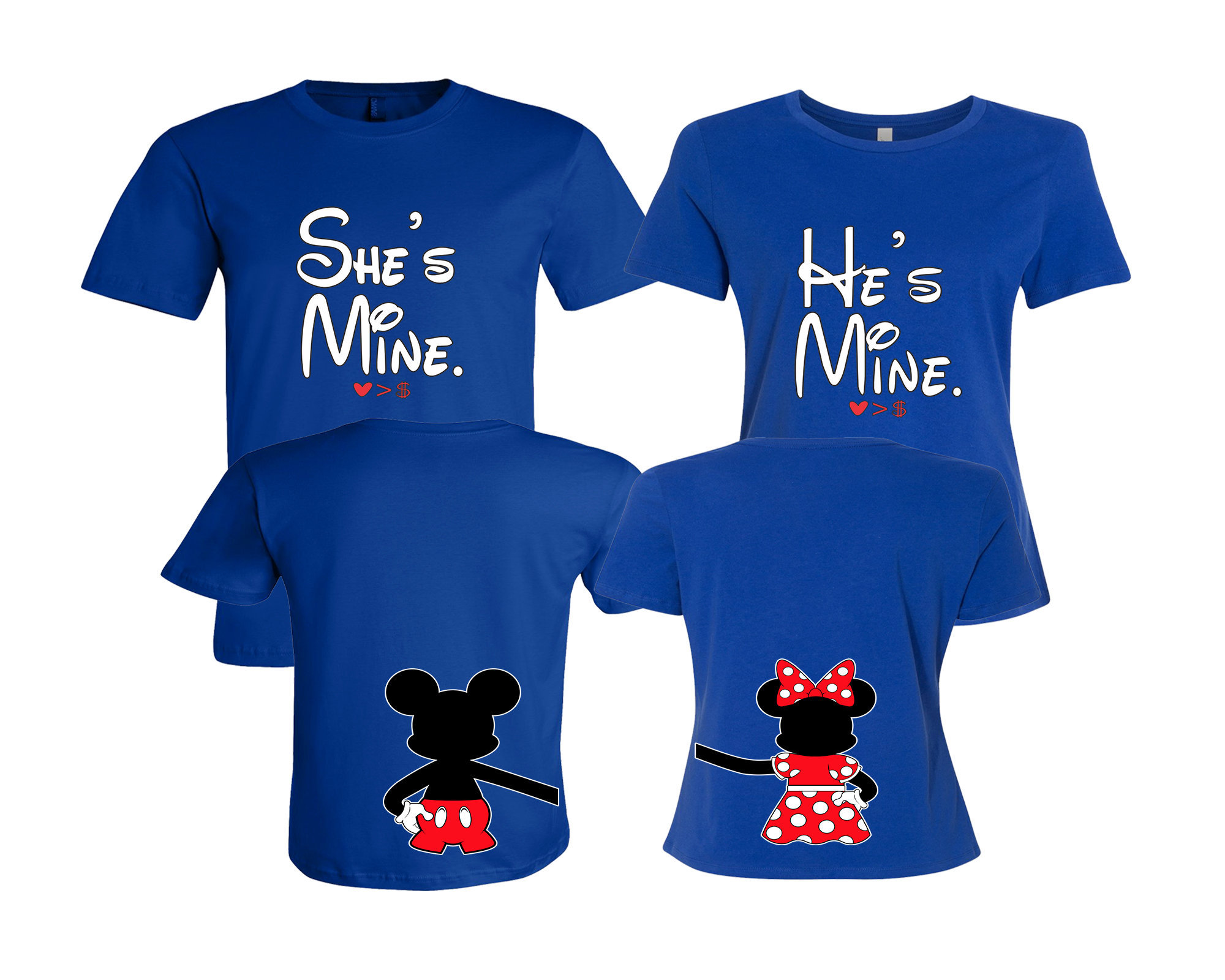 Mine Shirts Disney Matching 