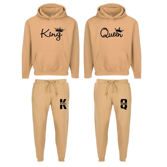 King and Queen Matching Couples Tracksuit, each Sold SEPARATELY, His and  Hers Tracksuits, King Queen Couple Matching Sweatsuits, Queen 