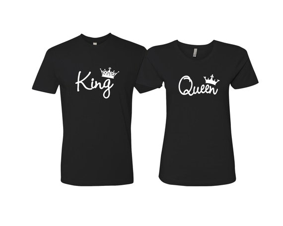 camisetas personalizadas queen y king