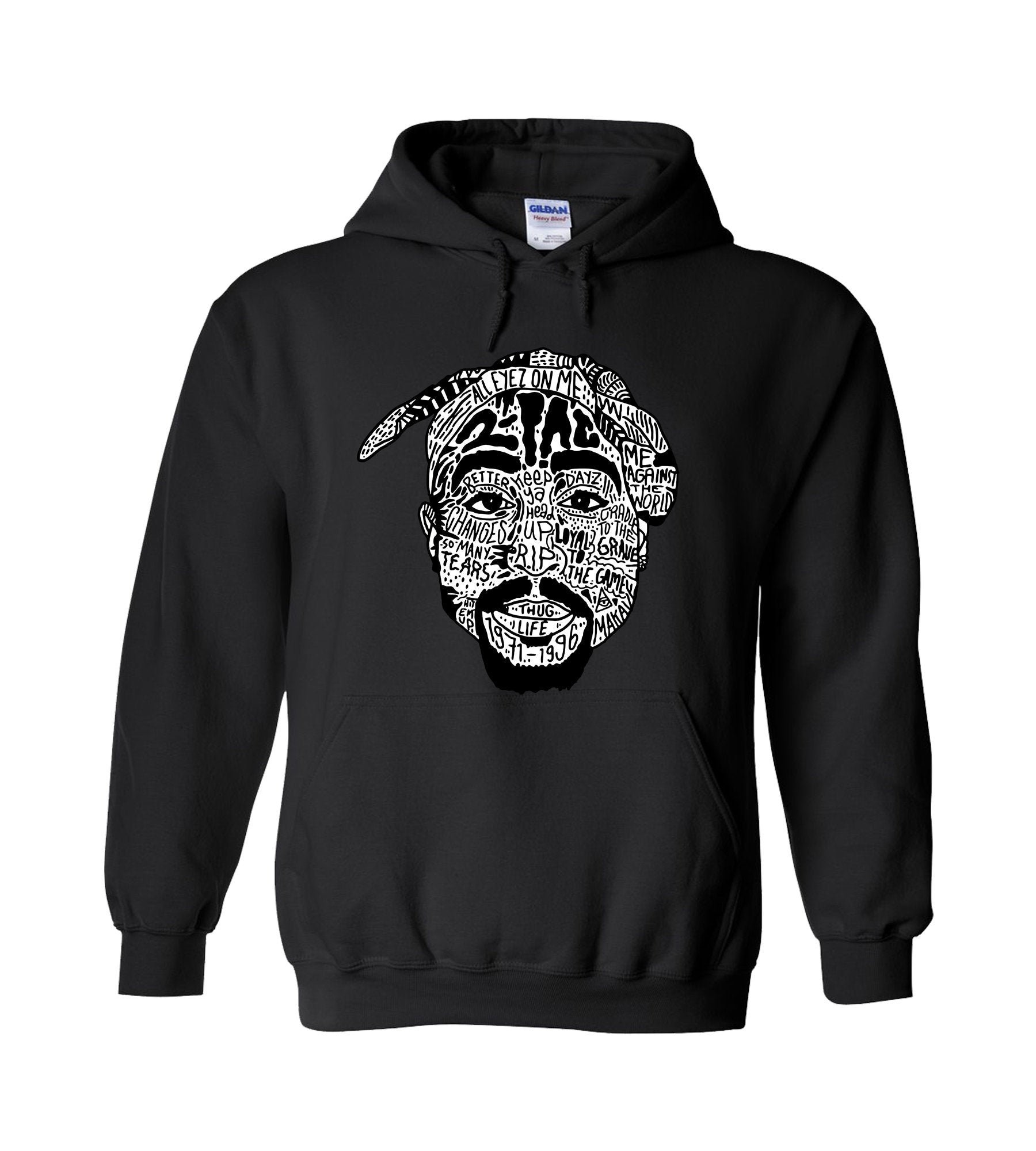 Thug life hoodie 2pac new arrivals