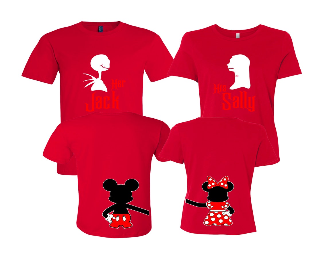 jack and sally matching shirts