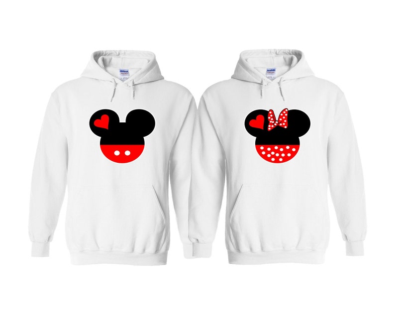 couple disney hoodies