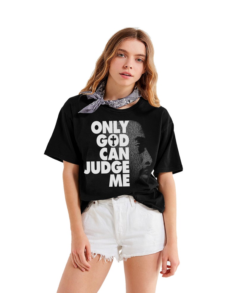Only God Can Judge Me T-shirt 2pac Thug Life T-shirt 2 Pac - Etsy