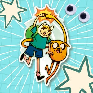 AT Finn & Jake Sticker