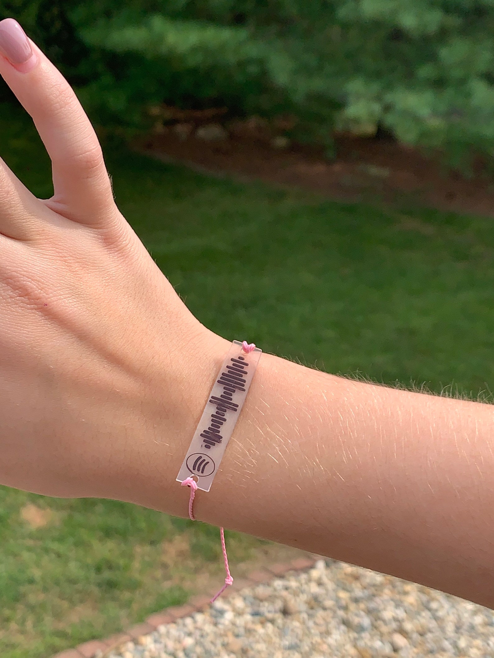 Spotify code friendship bracelet Clearance