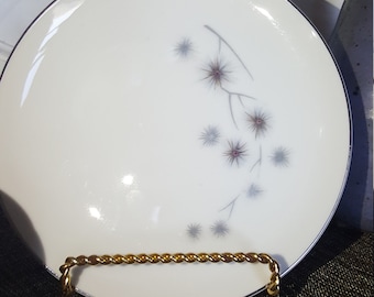 Creative Platinum Starburst Dessert Plates