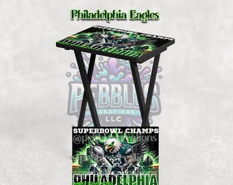 Philadelphia Eagles Serviertisch Design | Fußball Fan Höhle (Digitaler Download 16x20)