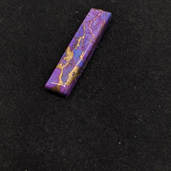 Kingman turquesa con mohave púrpura con bronce