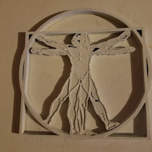 Home Decor/Wall Hanging Vitruvian Man DIY
