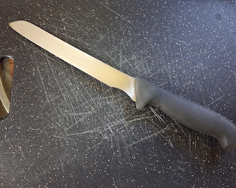 Cuchillo de cocina de acero inoxidable reciclado