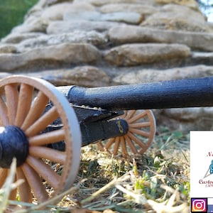Miniature Civil War Cannon Parrot Rifle Model